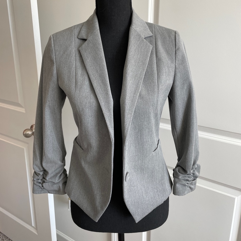 Gray Blazer